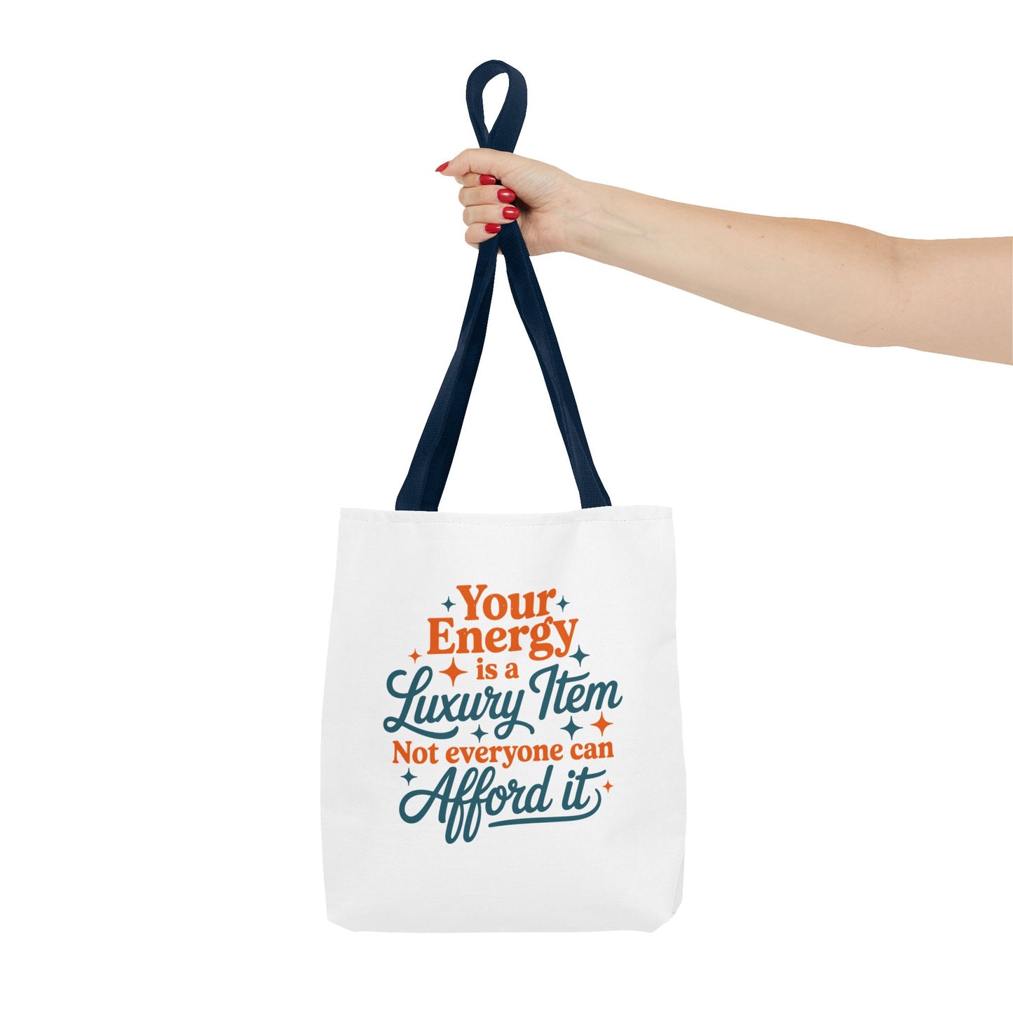 TAYLOR YOUR ENERGY IS A LUXURY - Tote Bag (NOT PERSONALIZED) - Tammy & Friends Travel