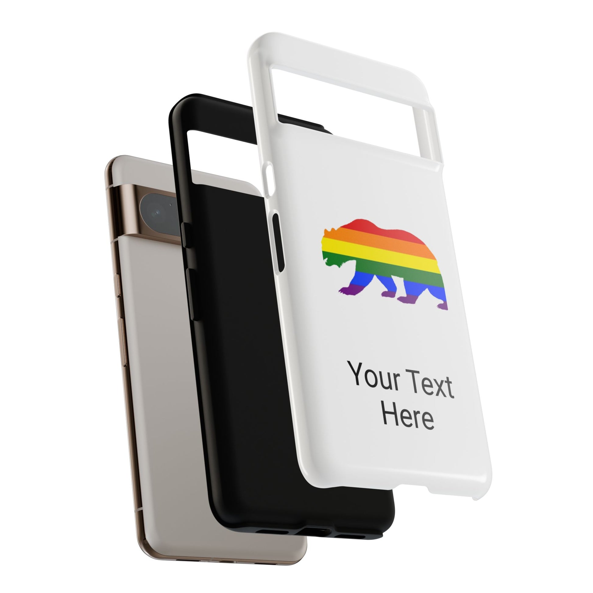 PRIDE BEAR - Phone Cases! NEWER models (NOT PERSONALIZED) - Tammy & Friends Travel