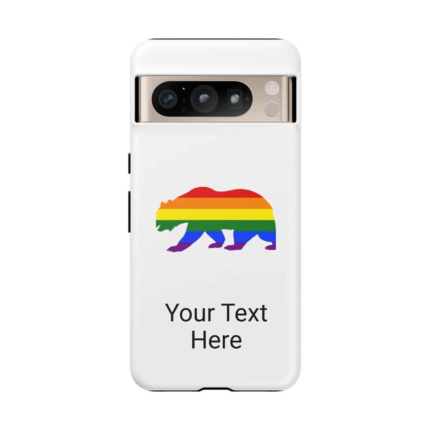 PRIDE BEAR Personalized Older Model Phone Cases - Tammy & Friends Travel