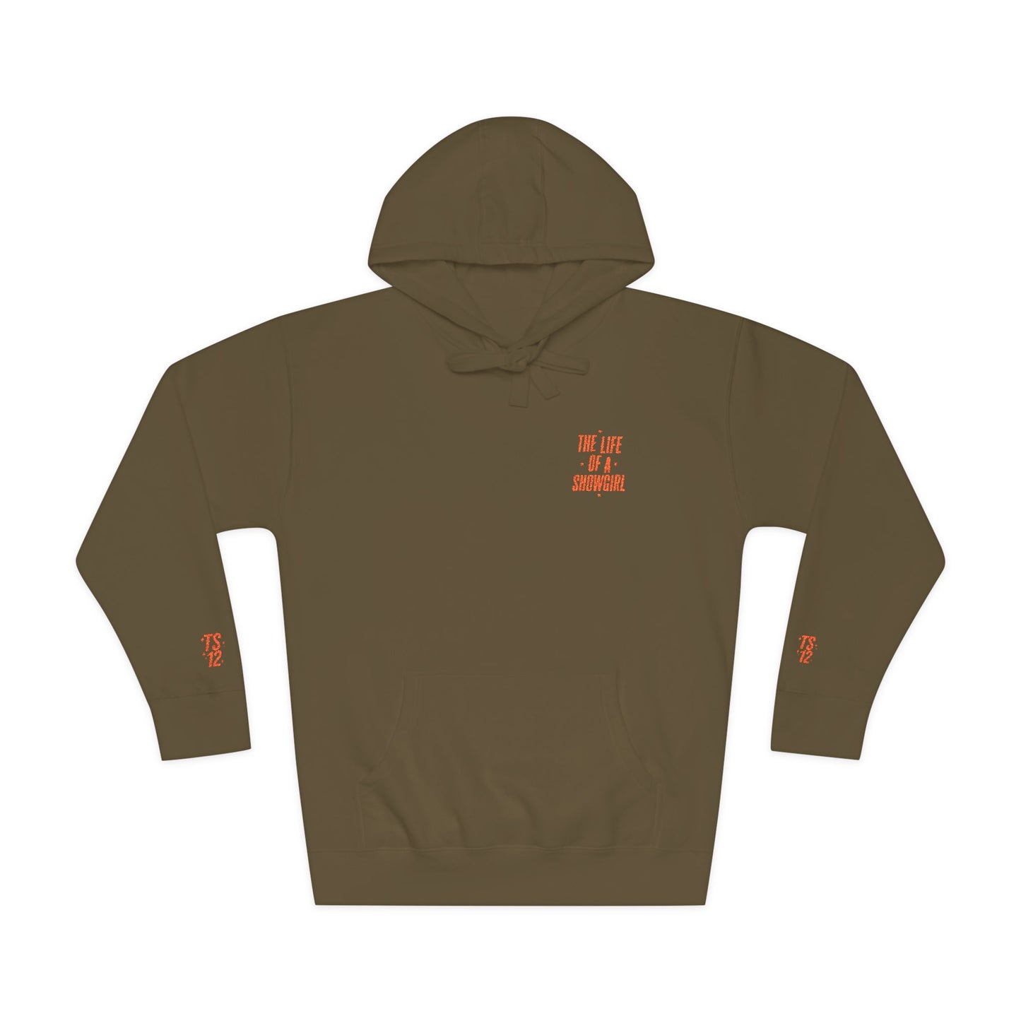 TAYLOR THE LIFE OF A SHOWGIRL - Unisex Fleece Hoodie (NOT PERSONALIZED) - Tammy & Friends Travel