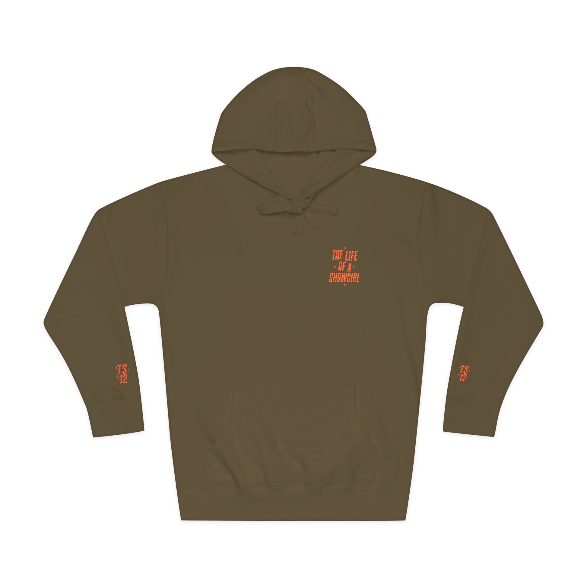 TAYLOR THE LIFE OF A SHOWGIRL - Unisex Fleece Hoodie (NOT PERSONALIZED) - Tammy & Friends Travel