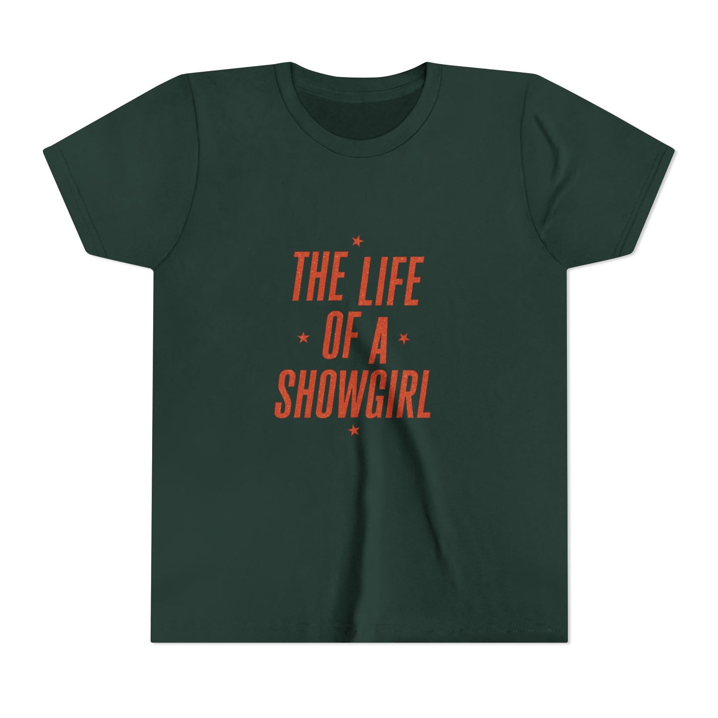 TAYLOR THE LIFE OF A SHOWGIRL - Youth Short Sleeve Tee (NOT PERSONALIZED) - Tammy & Friends Travel