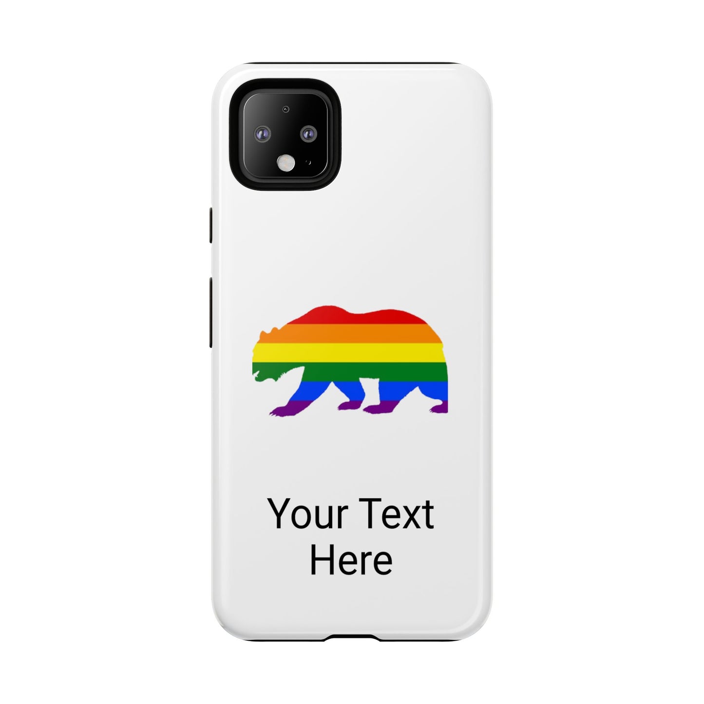 PRIDE BEAR Personalized Older Model Phone Cases - Tammy & Friends Travel