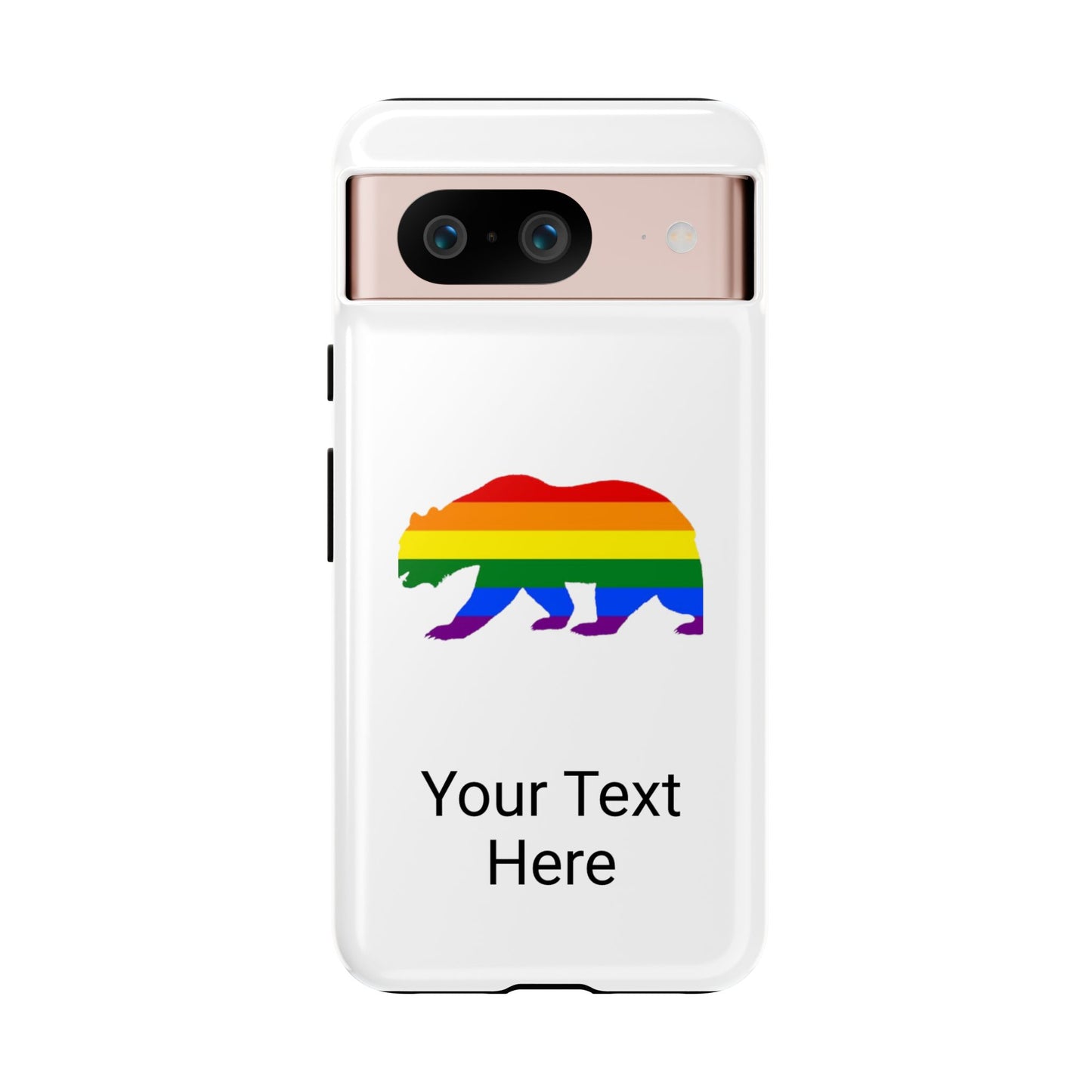 PRIDE BEAR Personalized Older Model Phone Cases - Tammy & Friends Travel