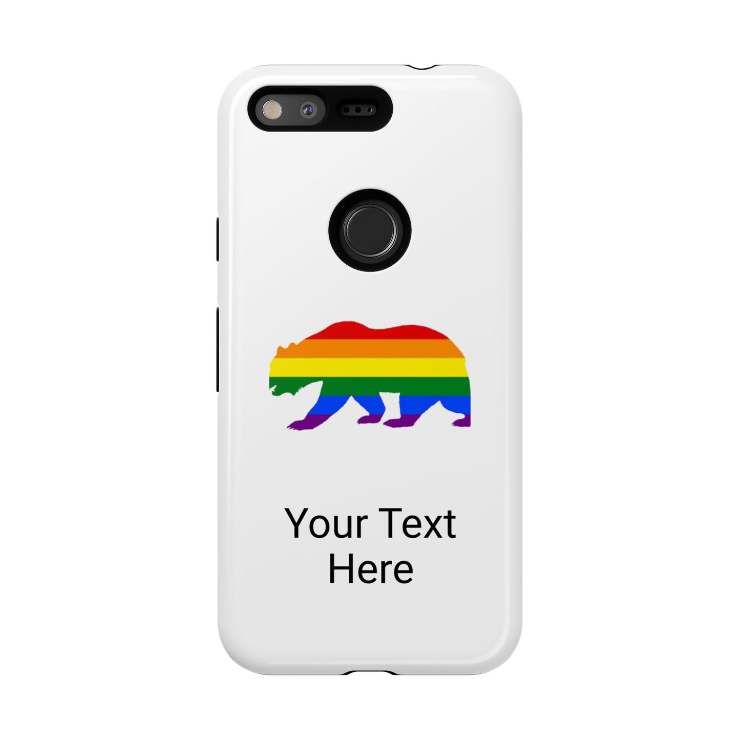 PRIDE BEAR Personalized Older Model Phone Cases - Tammy & Friends Travel