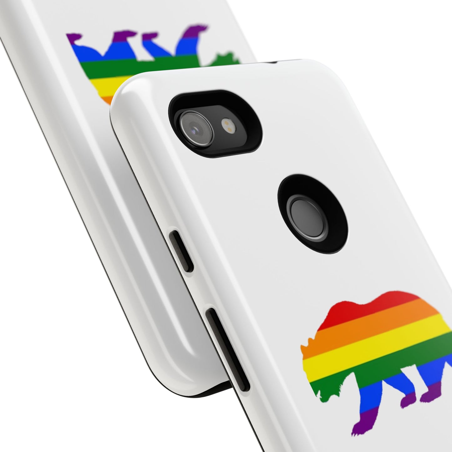 PRIDE BEAR Personalized Older Model Phone Cases - Tammy & Friends Travel