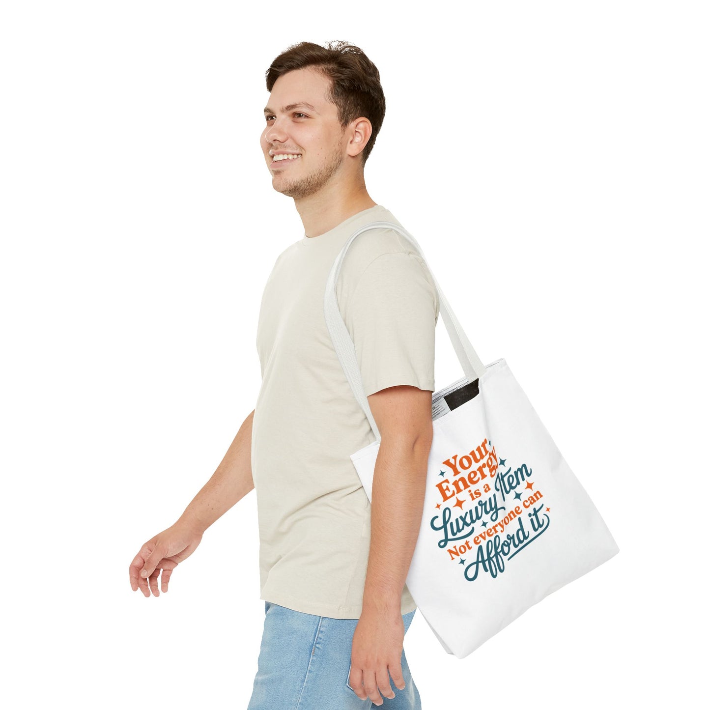 TAYLOR YOUR ENERGY IS A LUXURY - Tote Bag (NOT PERSONALIZED) - Tammy & Friends Travel