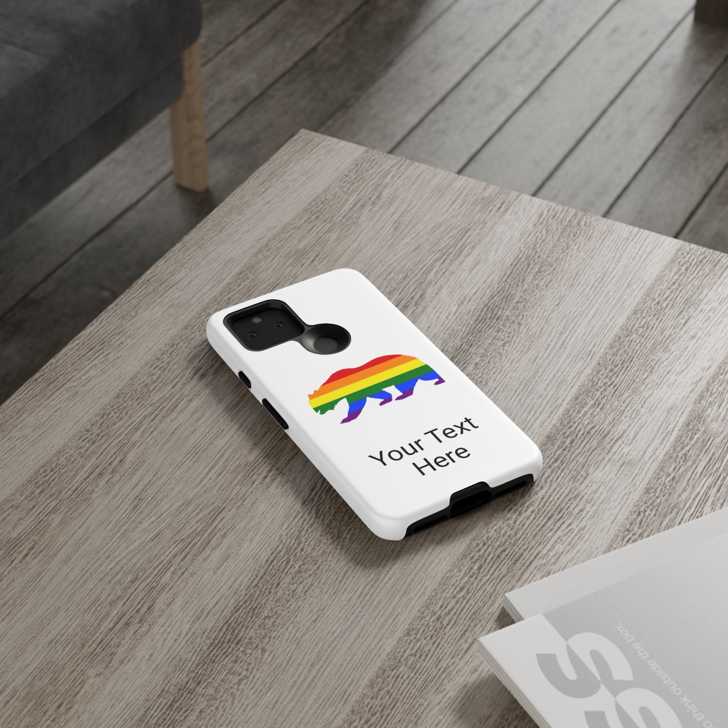 PRIDE BEAR Personalized Older Model Phone Cases - Tammy & Friends Travel