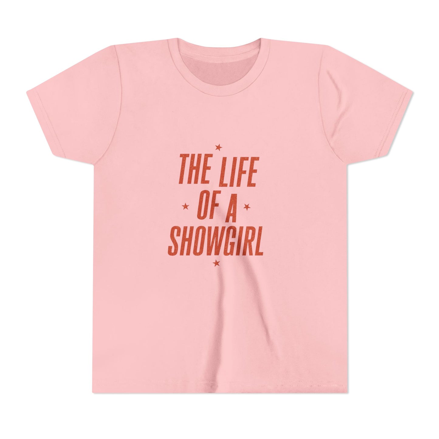 TAYLOR THE LIFE OF A SHOWGIRL - Youth Short Sleeve Tee (NOT PERSONALIZED) - Tammy & Friends Travel