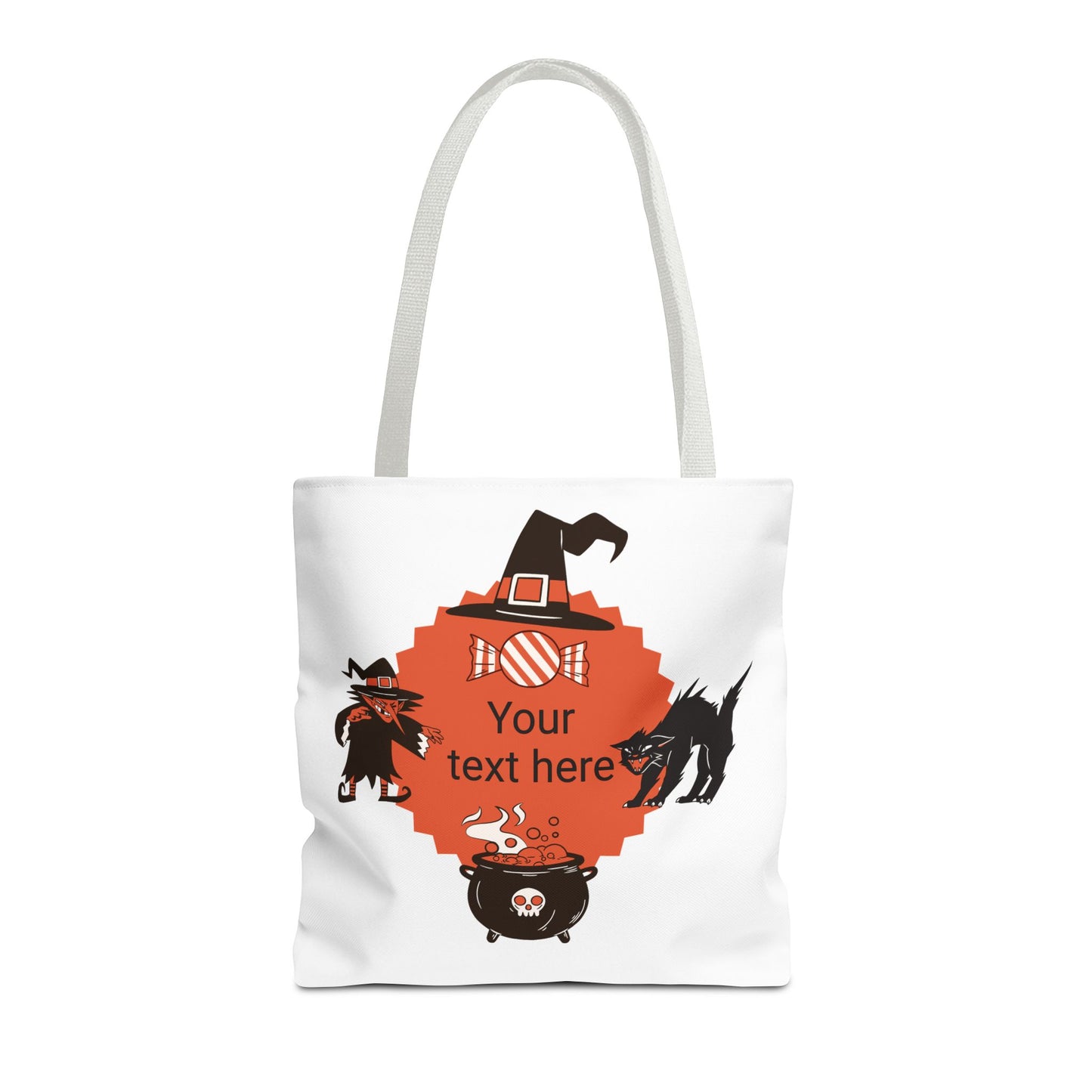 HALLOWEEN TRICK OR TREAT - Tote Bag. (CAN PERSONALIZE) - Tammy & Friends Travel