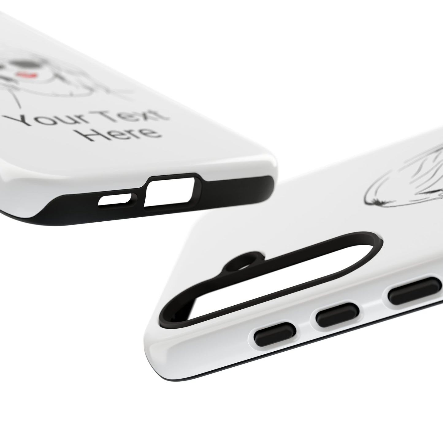 TAYLOR with RED LIPS - NEWER Phone Cases (CAN PERSONALIZE) - Tammy & Friends Travel