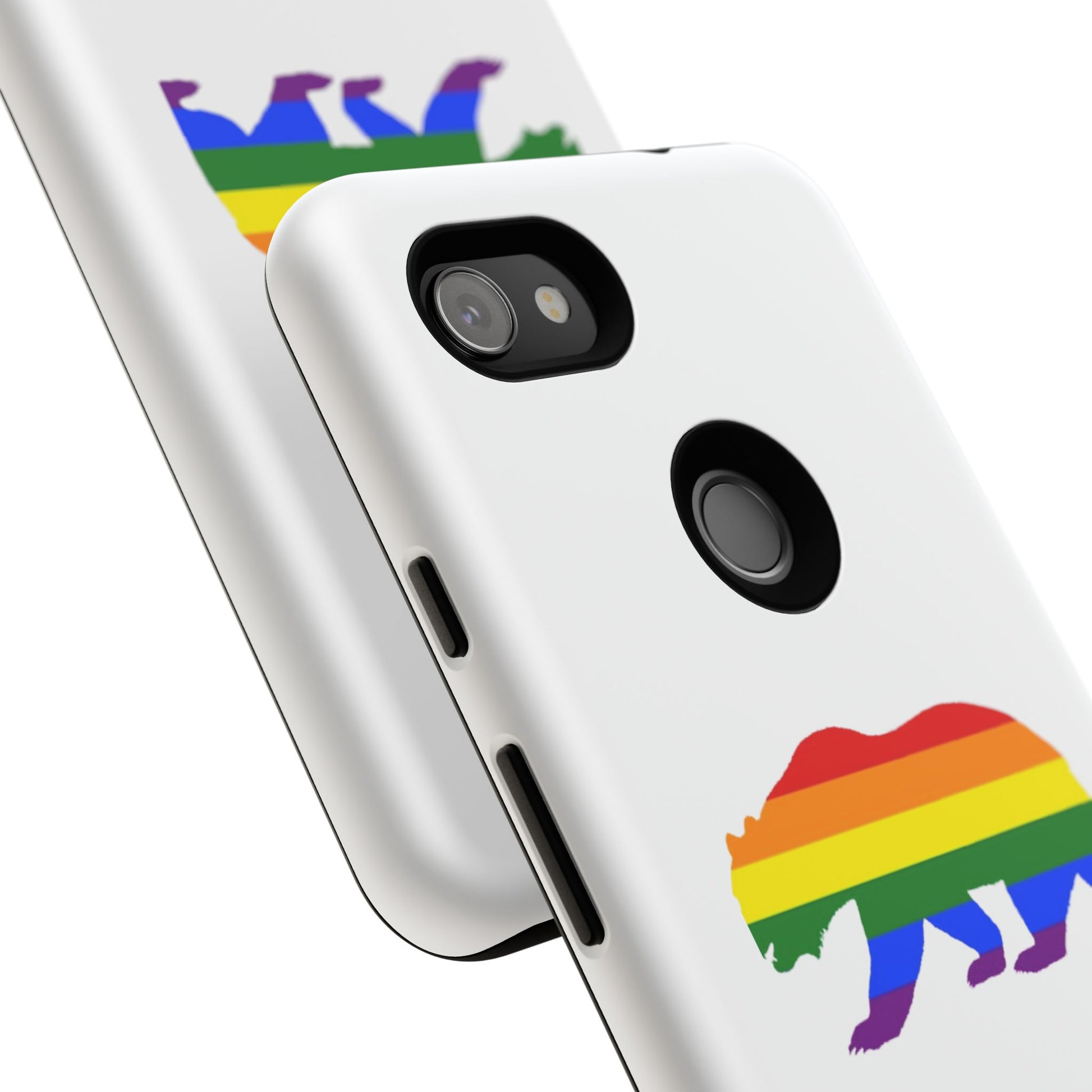 PRIDE BEAR Personalized Older Model Phone Cases - Tammy & Friends Travel