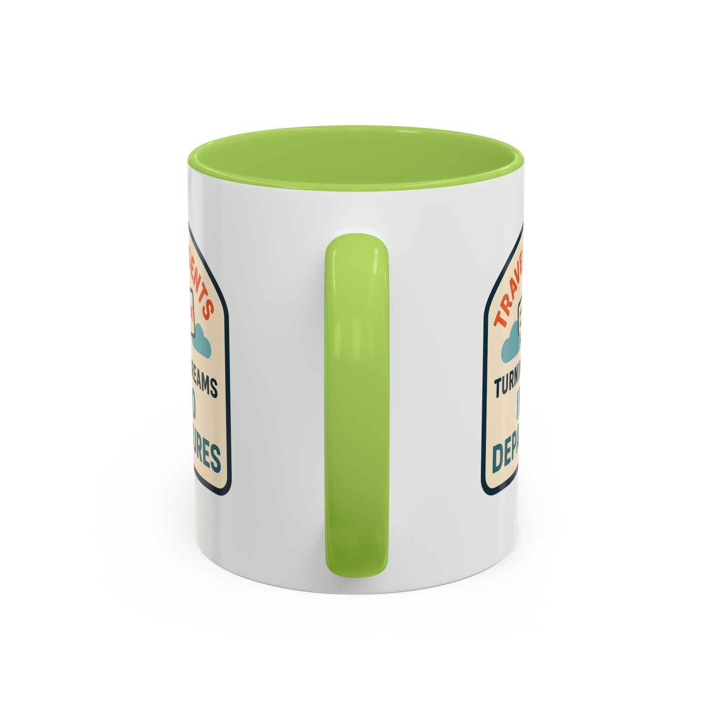 Travel Agents - Turning Dreams Into Departures Mug 11oz & 15oz with Vibrant Colors (NOT PERSONALIZED)