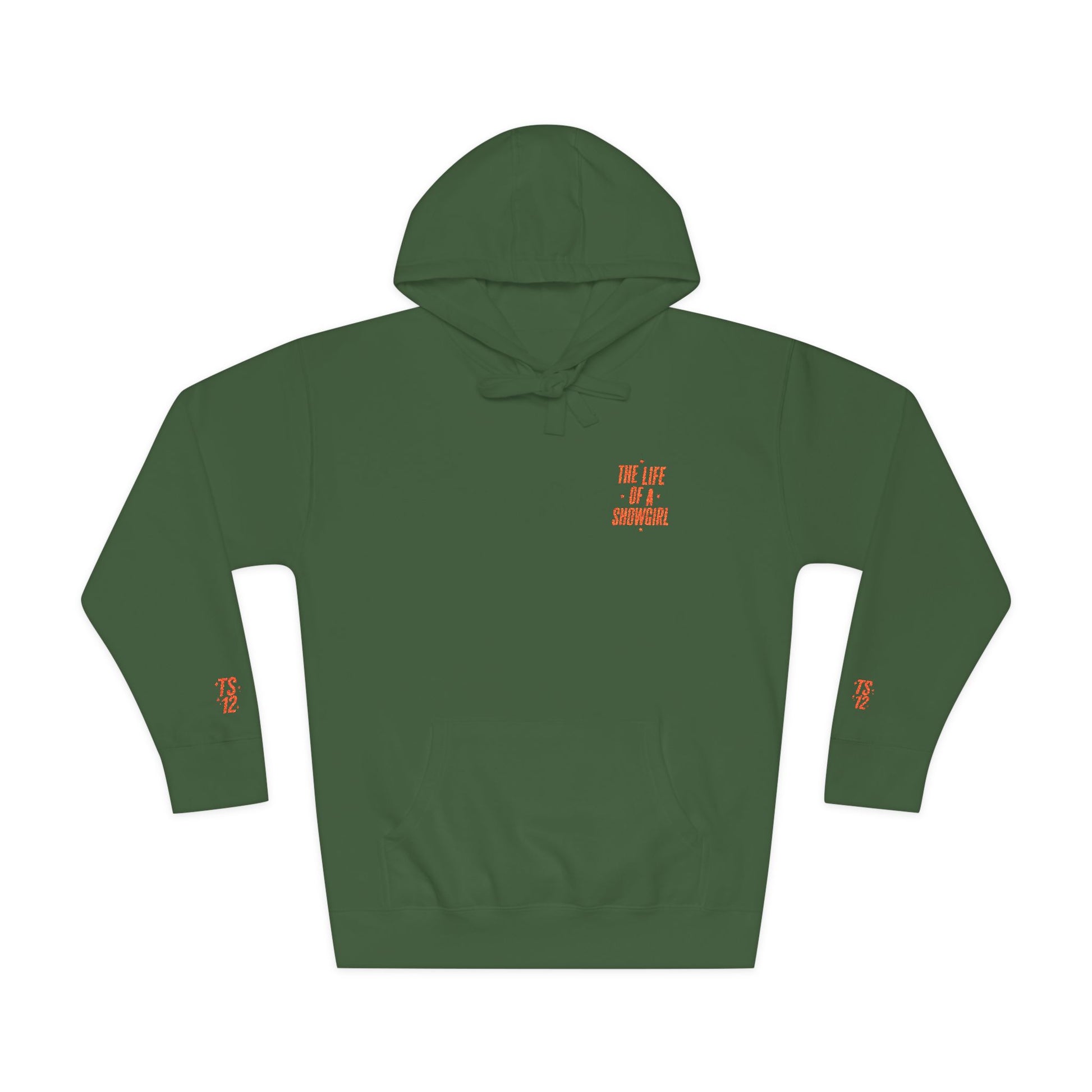 TAYLOR THE LIFE OF A SHOWGIRL - Unisex Fleece Hoodie (NOT PERSONALIZED) - Tammy & Friends Travel