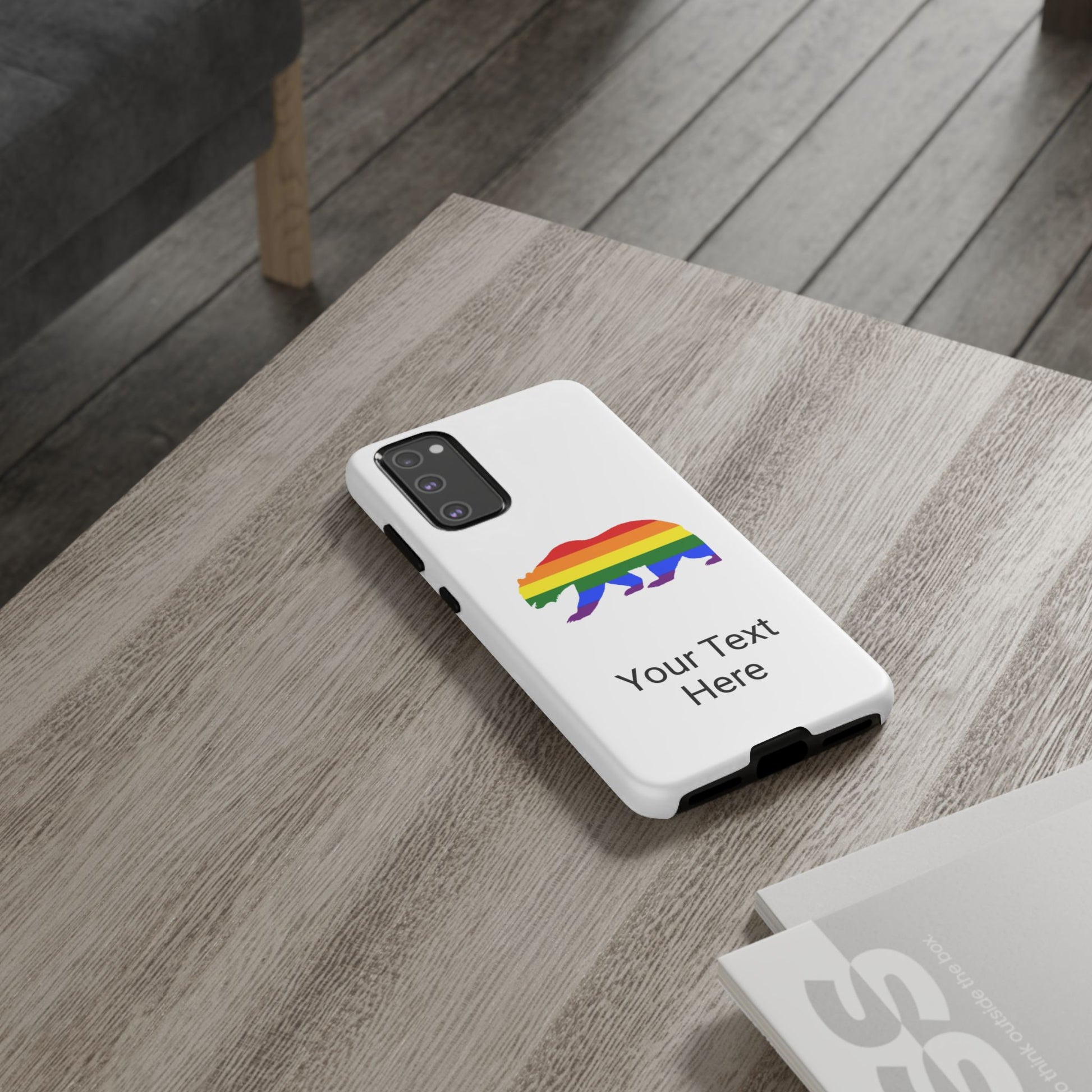 PRIDE BEAR Personalized Older Model Phone Cases - Tammy & Friends Travel