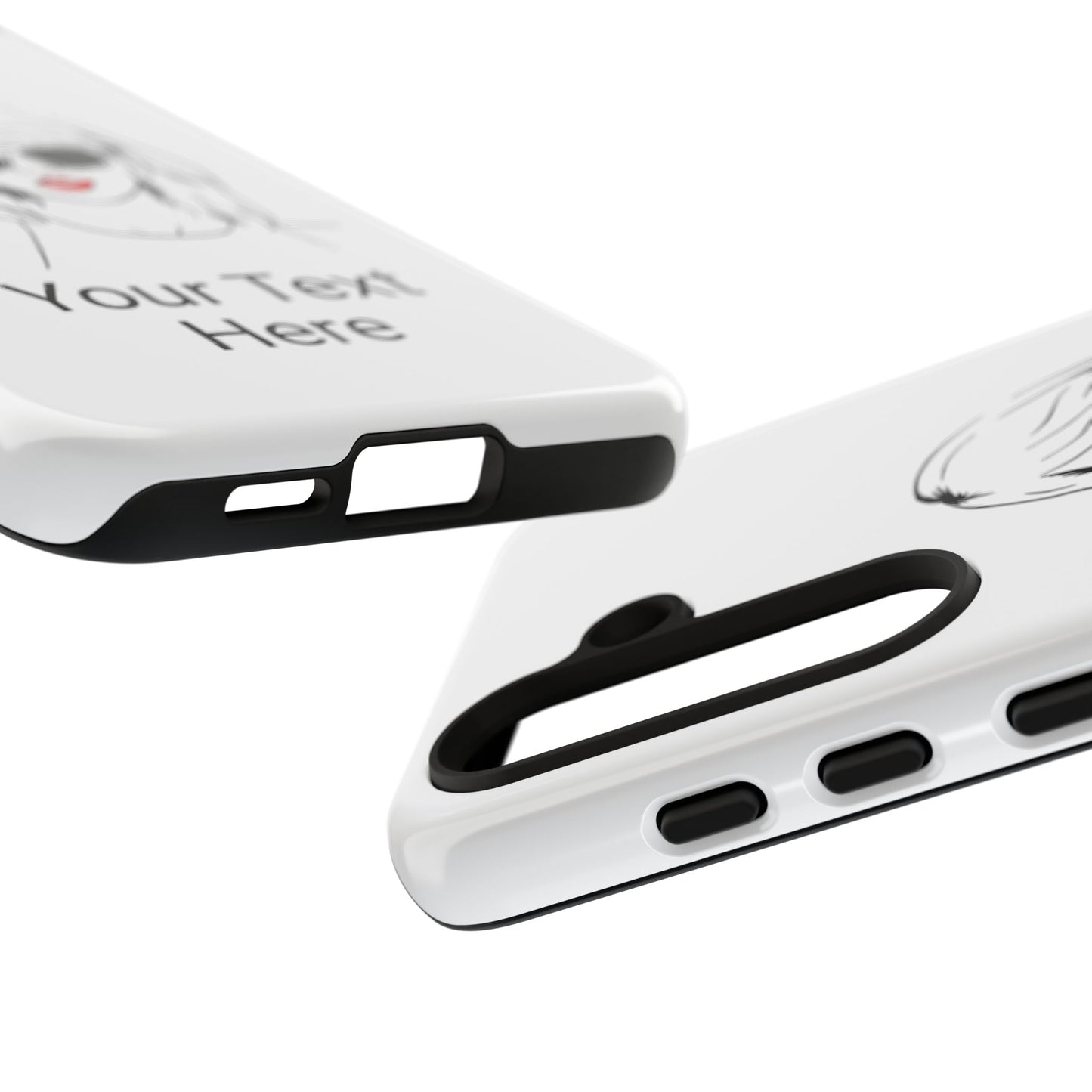 TAYLOR with RED LIPS - NEWER Phone Cases (CAN PERSONALIZE) - Tammy & Friends Travel