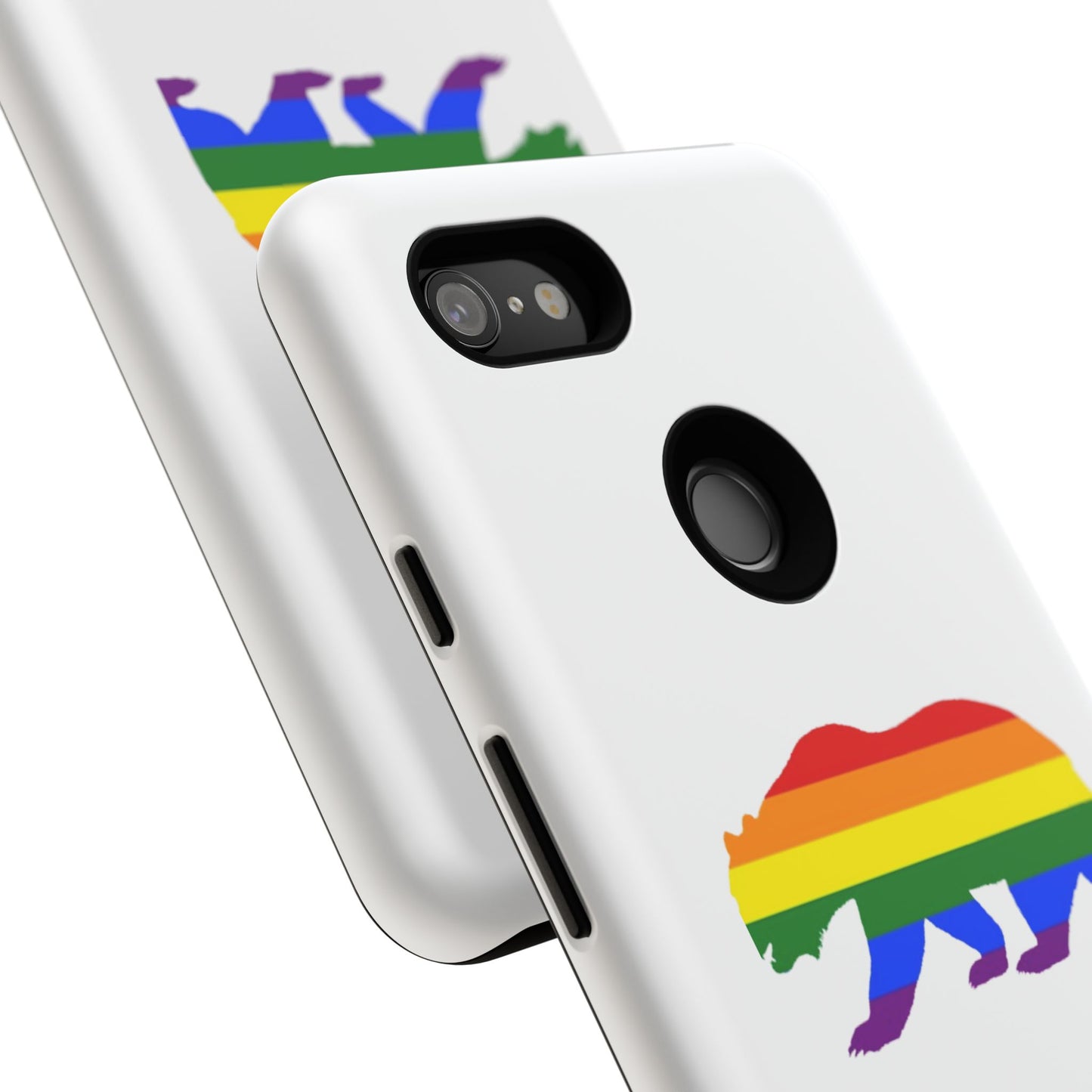PRIDE BEAR Personalized Older Model Phone Cases - Tammy & Friends Travel