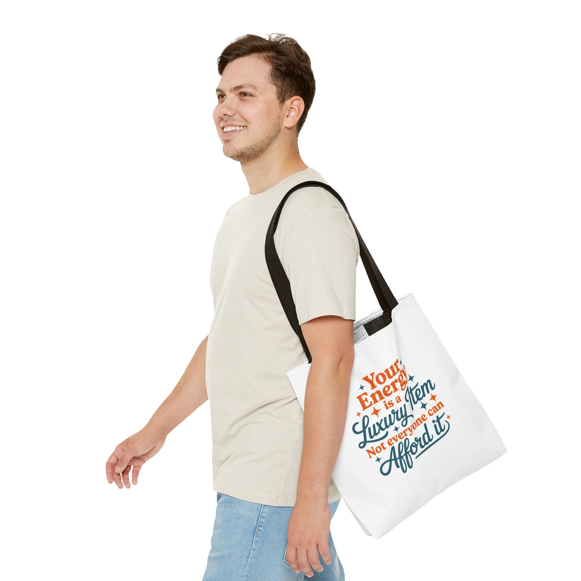 TAYLOR YOUR ENERGY IS A LUXURY - Tote Bag (NOT PERSONALIZED) - Tammy & Friends Travel
