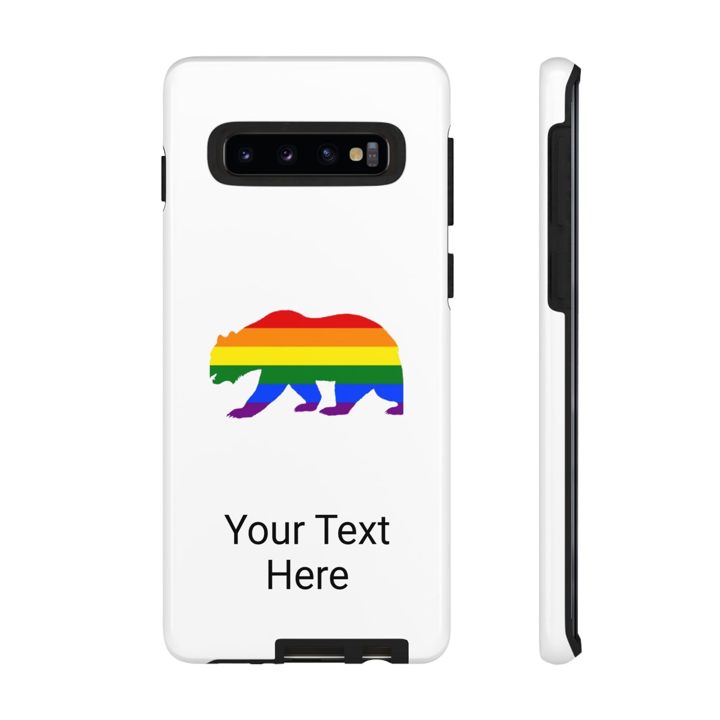 PRIDE BEAR Personalized Older Model Phone Cases - Tammy & Friends Travel