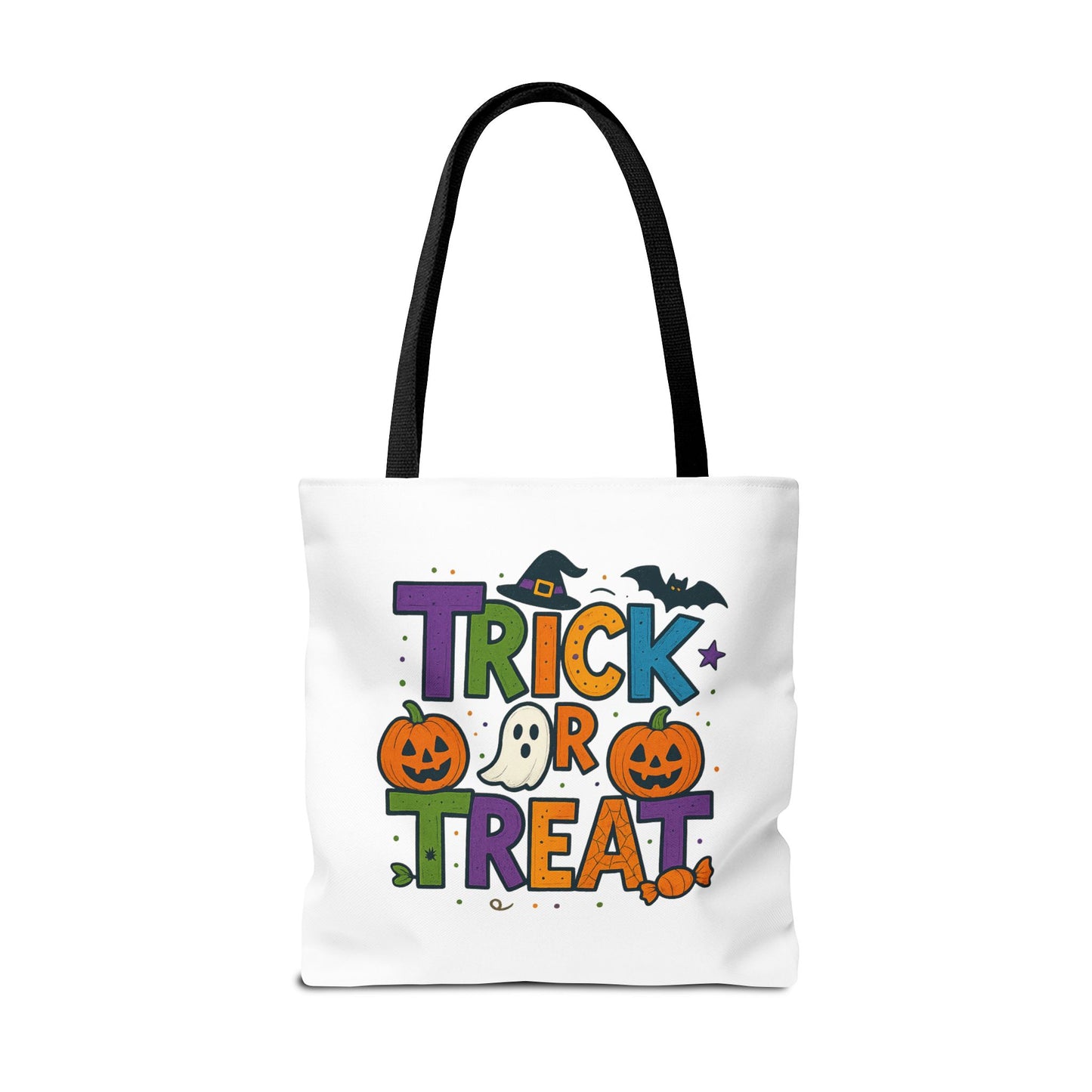 HALLOWEEN TRICK OR TREAT - Tote Bag. (CAN PERSONALIZE) - Tammy & Friends Travel