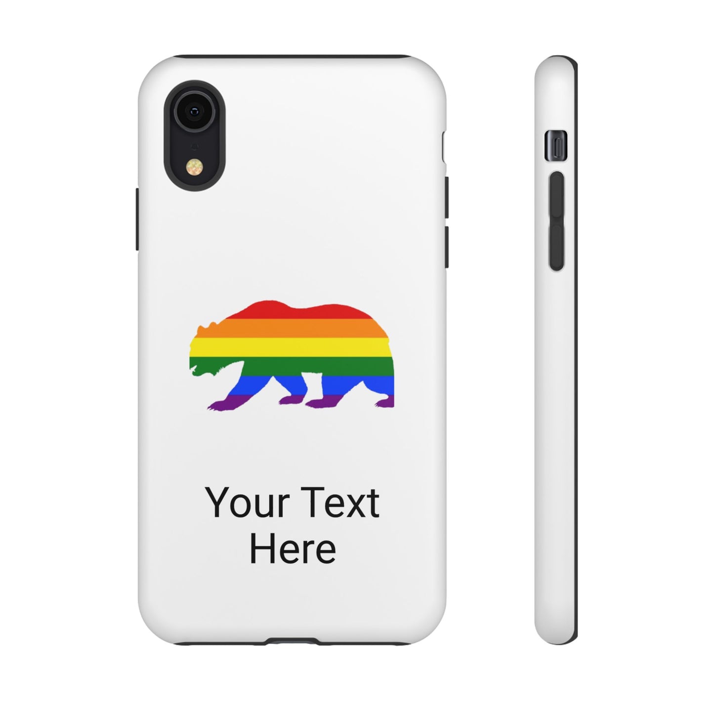 PRIDE BEAR Personalized Older Model Phone Cases - Tammy & Friends Travel