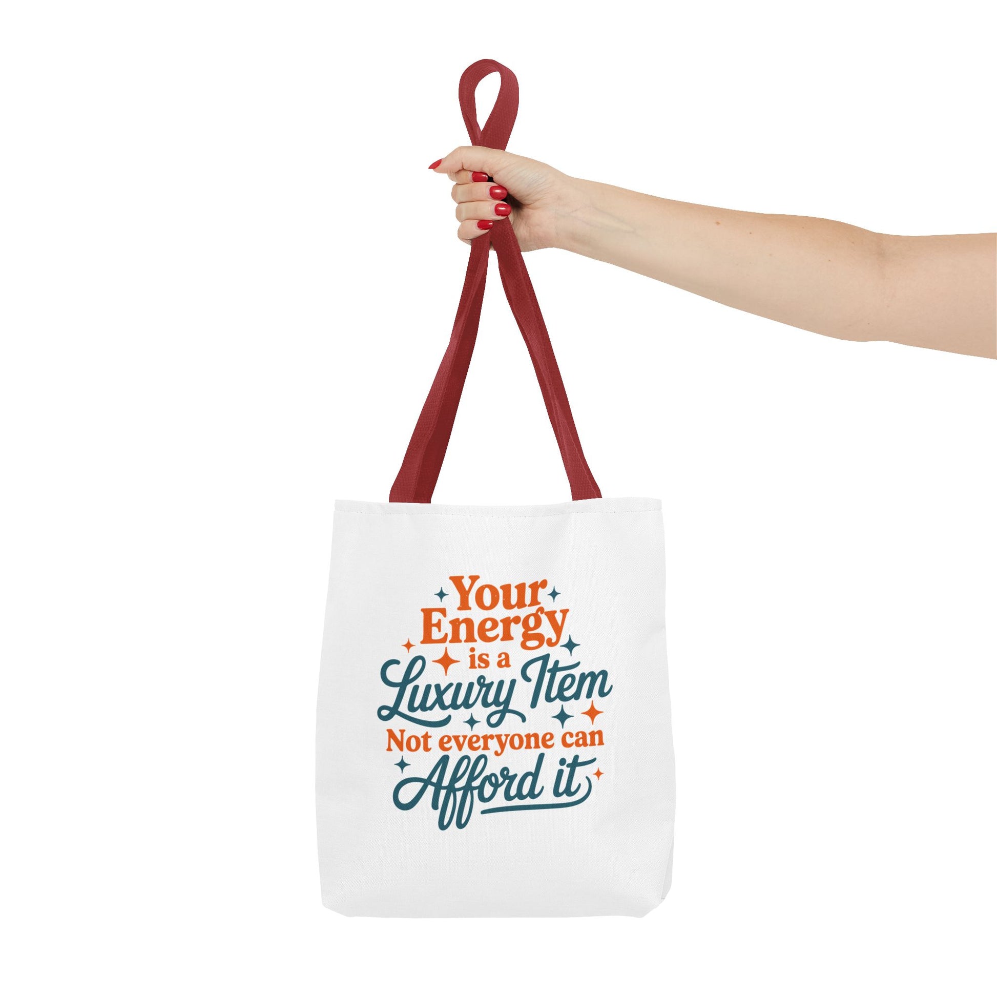 TAYLOR YOUR ENERGY IS A LUXURY - Tote Bag (NOT PERSONALIZED) - Tammy & Friends Travel