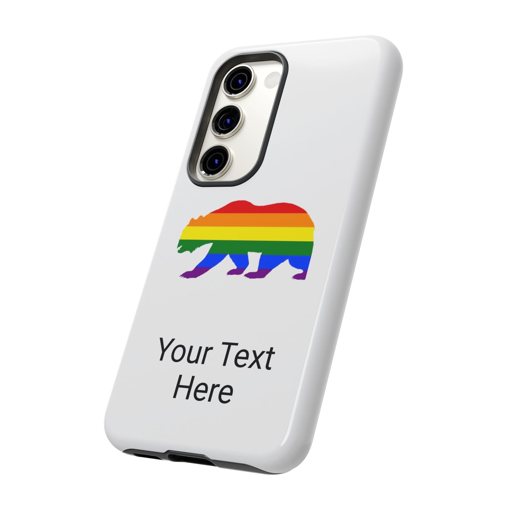 PRIDE BEAR Personalized Older Model Phone Cases - Tammy & Friends Travel