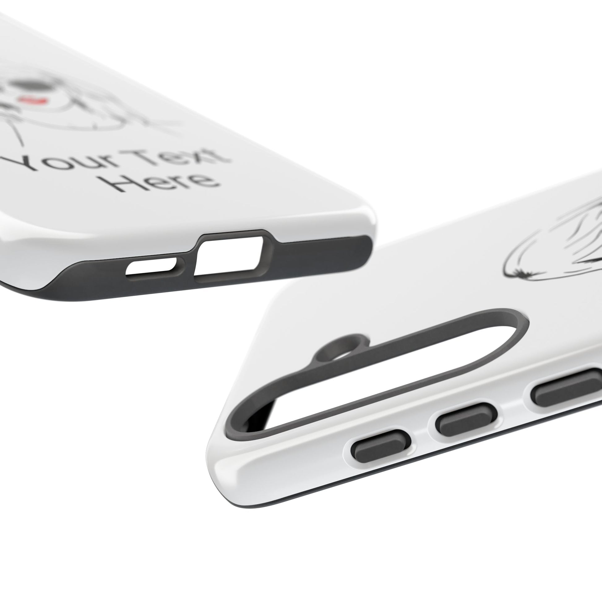 TAYLOR with RED LIPS - NEWER Phone Cases (CAN PERSONALIZE) - Tammy & Friends Travel
