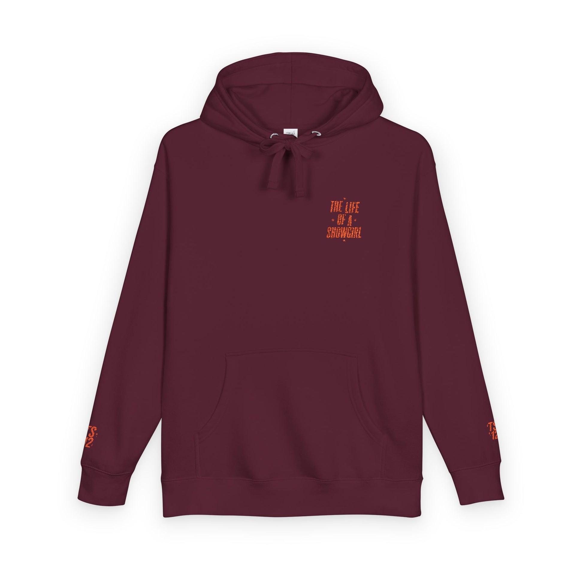 TAYLOR THE LIFE OF A SHOWGIRL - Unisex Fleece Hoodie (NOT PERSONALIZED) - Tammy & Friends Travel