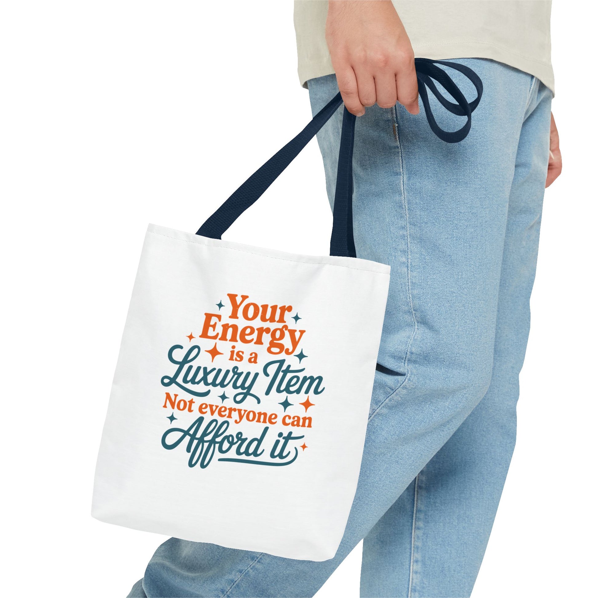TAYLOR YOUR ENERGY IS A LUXURY - Tote Bag (NOT PERSONALIZED) - Tammy & Friends Travel
