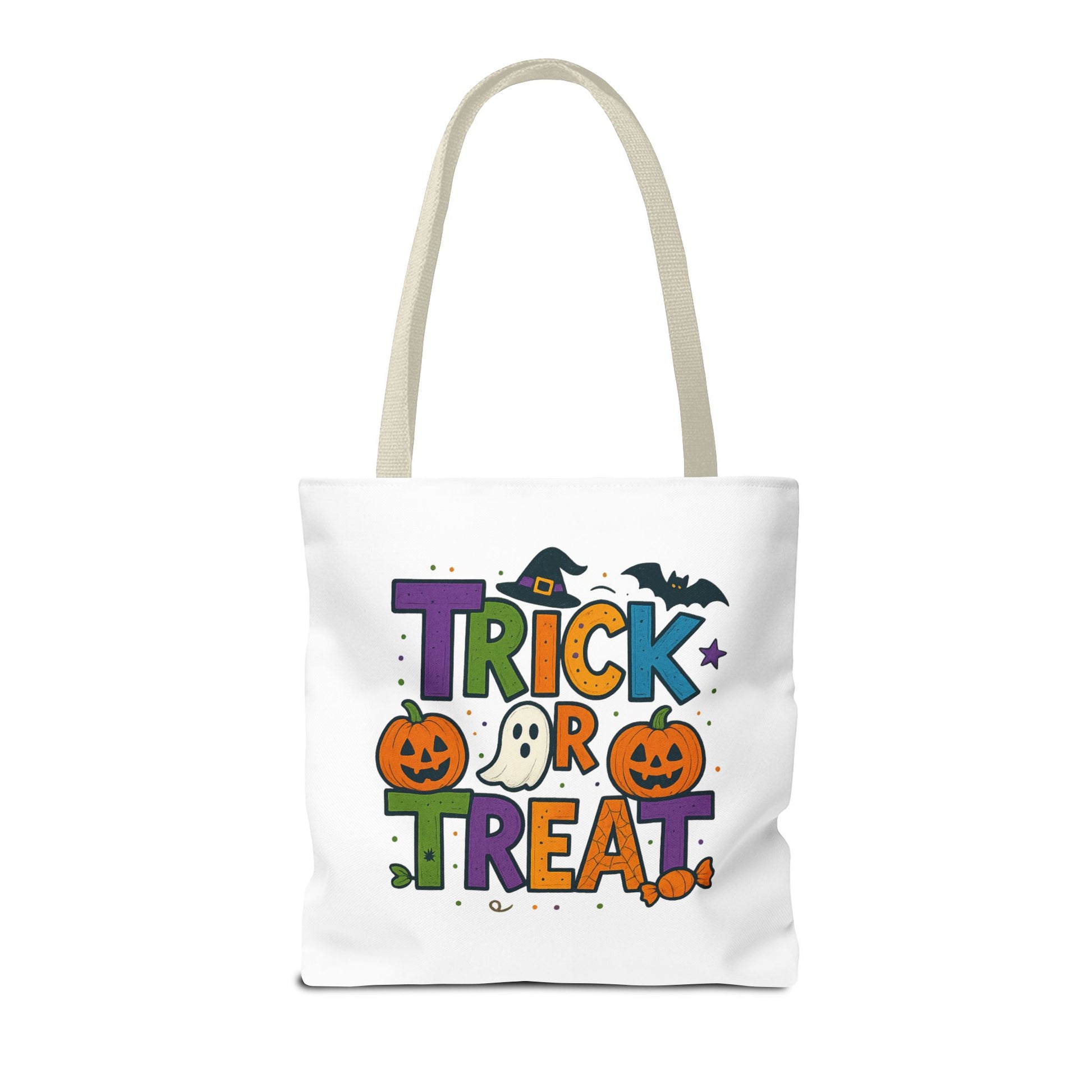 HALLOWEEN TRICK OR TREAT - Tote Bag. (CAN PERSONALIZE) - Tammy & Friends Travel