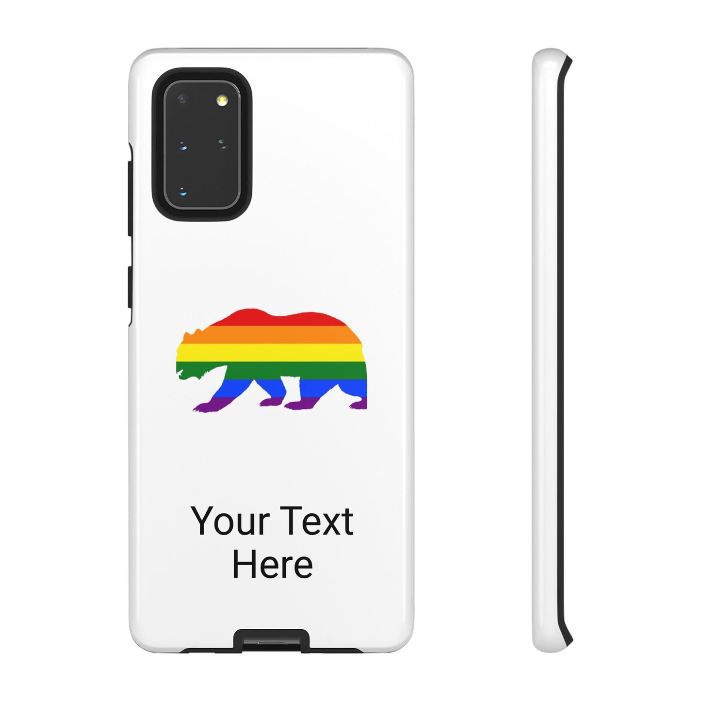 PRIDE BEAR Personalized Older Model Phone Cases - Tammy & Friends Travel