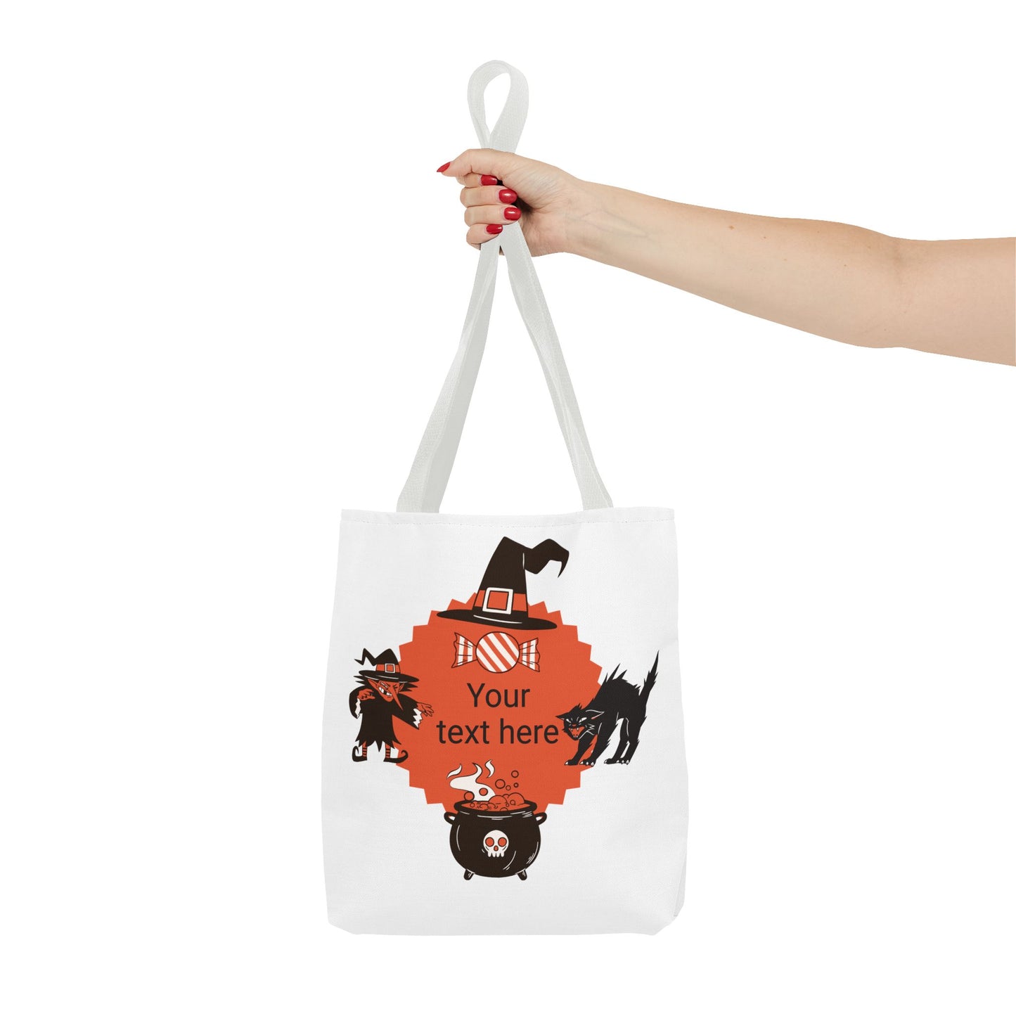 HALLOWEEN TRICK OR TREAT - Tote Bag. (CAN PERSONALIZE) - Tammy & Friends Travel