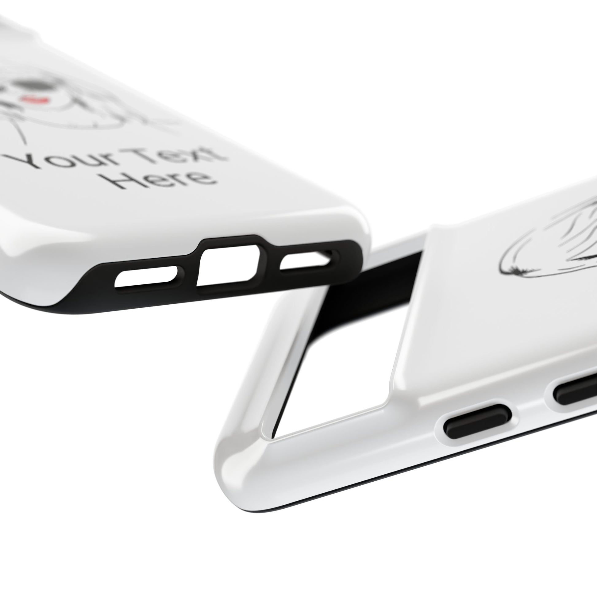 TAYLOR with RED LIPS - NEWER Phone Cases (CAN PERSONALIZE) - Tammy & Friends Travel