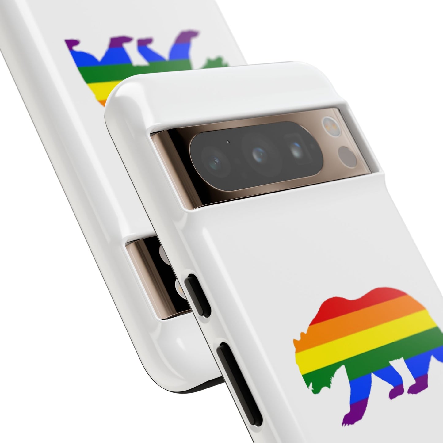 PRIDE BEAR Personalized Older Model Phone Cases - Tammy & Friends Travel