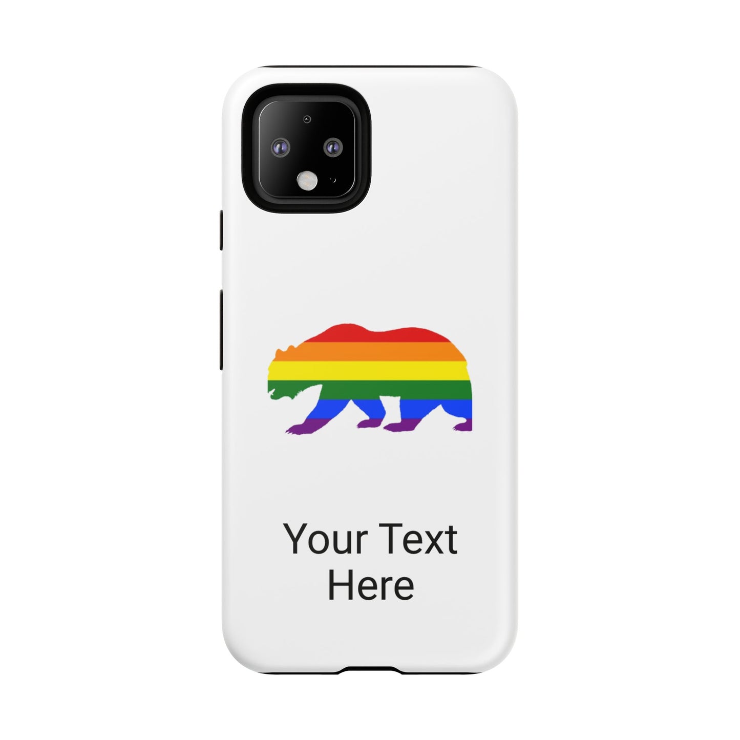 PRIDE BEAR Personalized Older Model Phone Cases - Tammy & Friends Travel