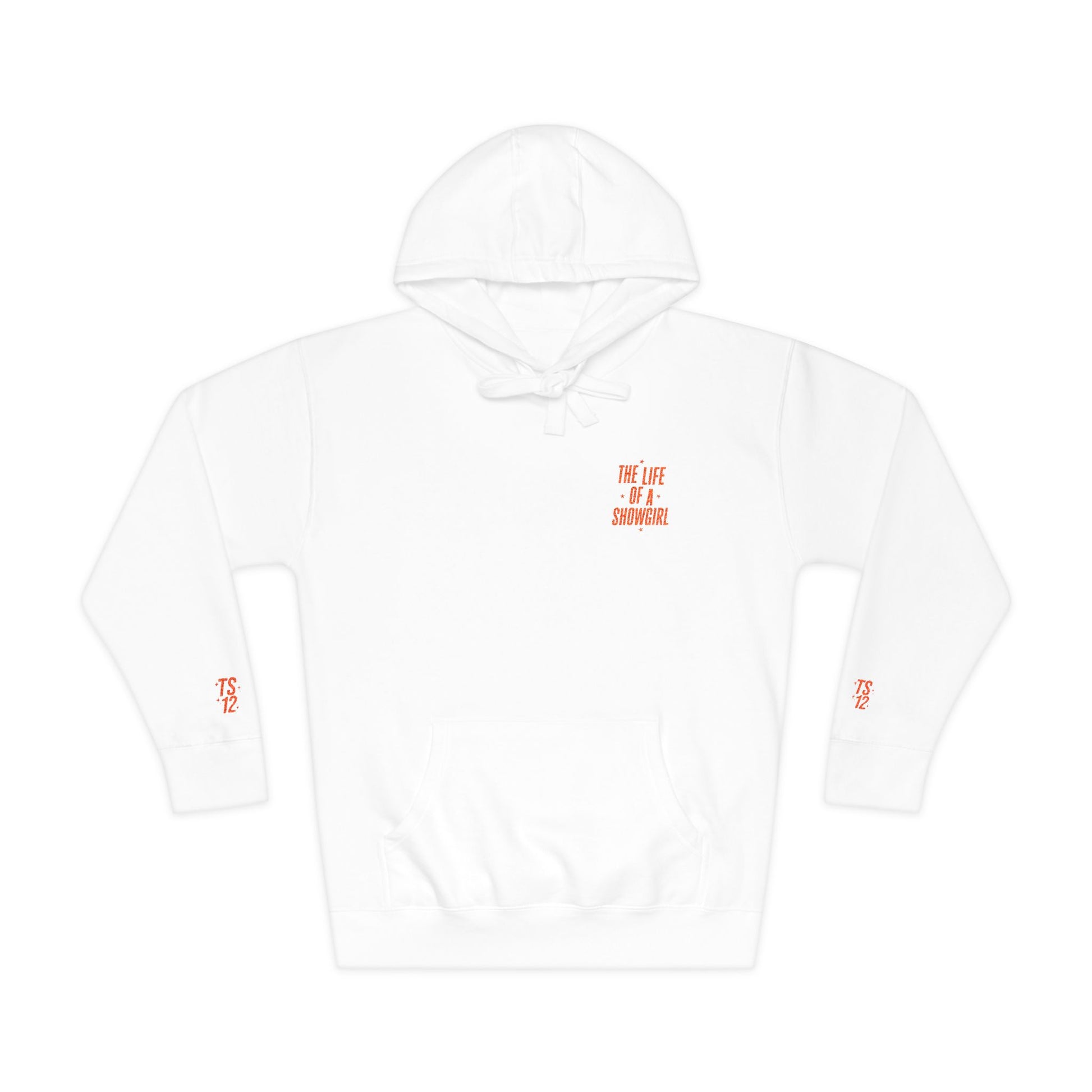 TAYLOR THE LIFE OF A SHOWGIRL - Unisex Fleece Hoodie (NOT PERSONALIZED) - Tammy & Friends Travel