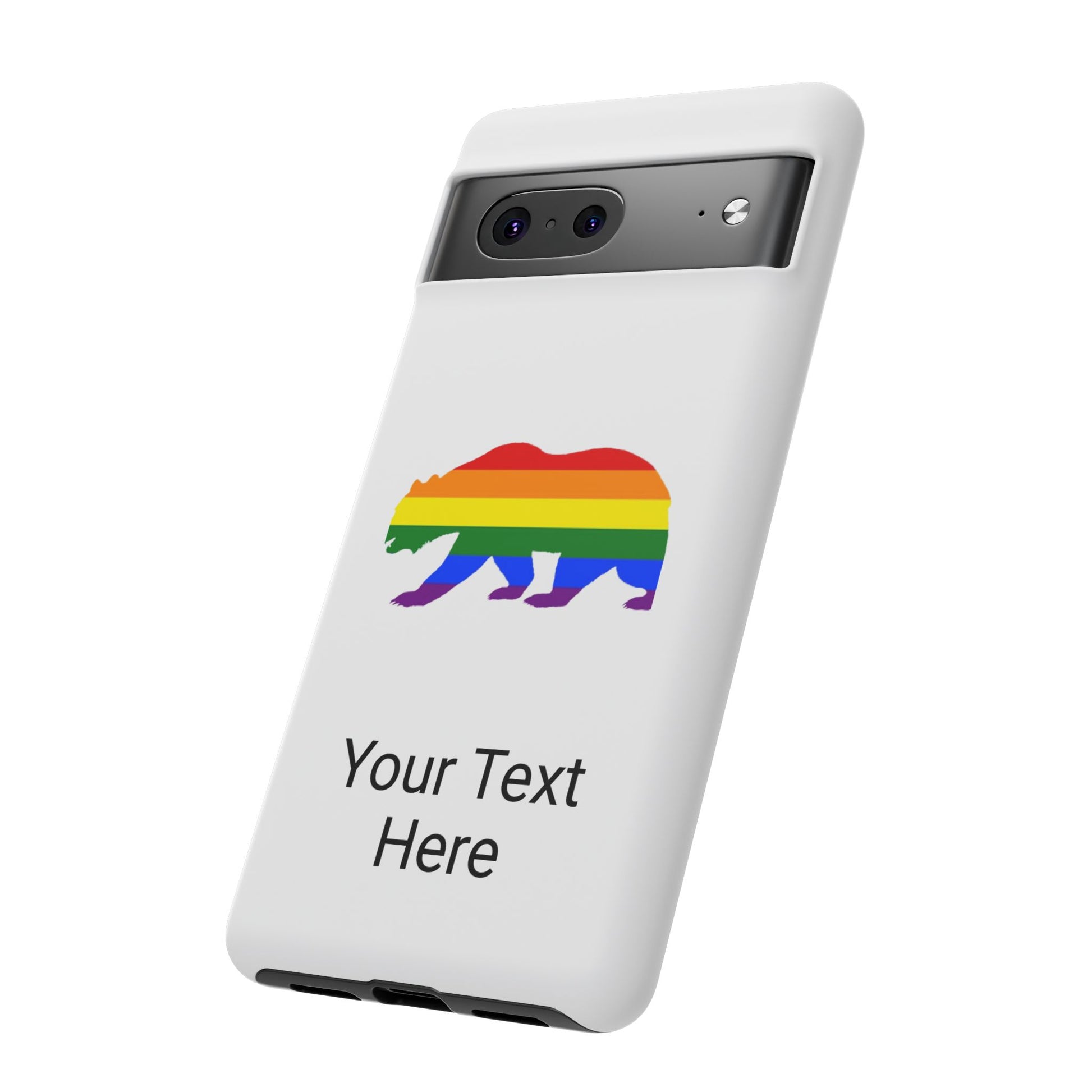 PRIDE BEAR Personalized Older Model Phone Cases - Tammy & Friends Travel
