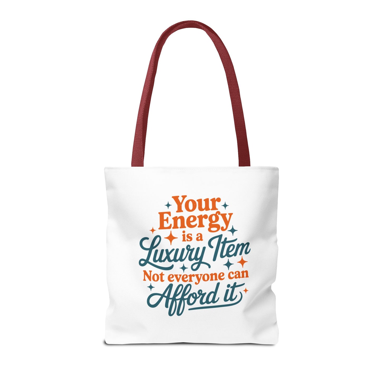 TAYLOR YOUR ENERGY IS A LUXURY - Tote Bag (NOT PERSONALIZED) - Tammy & Friends Travel