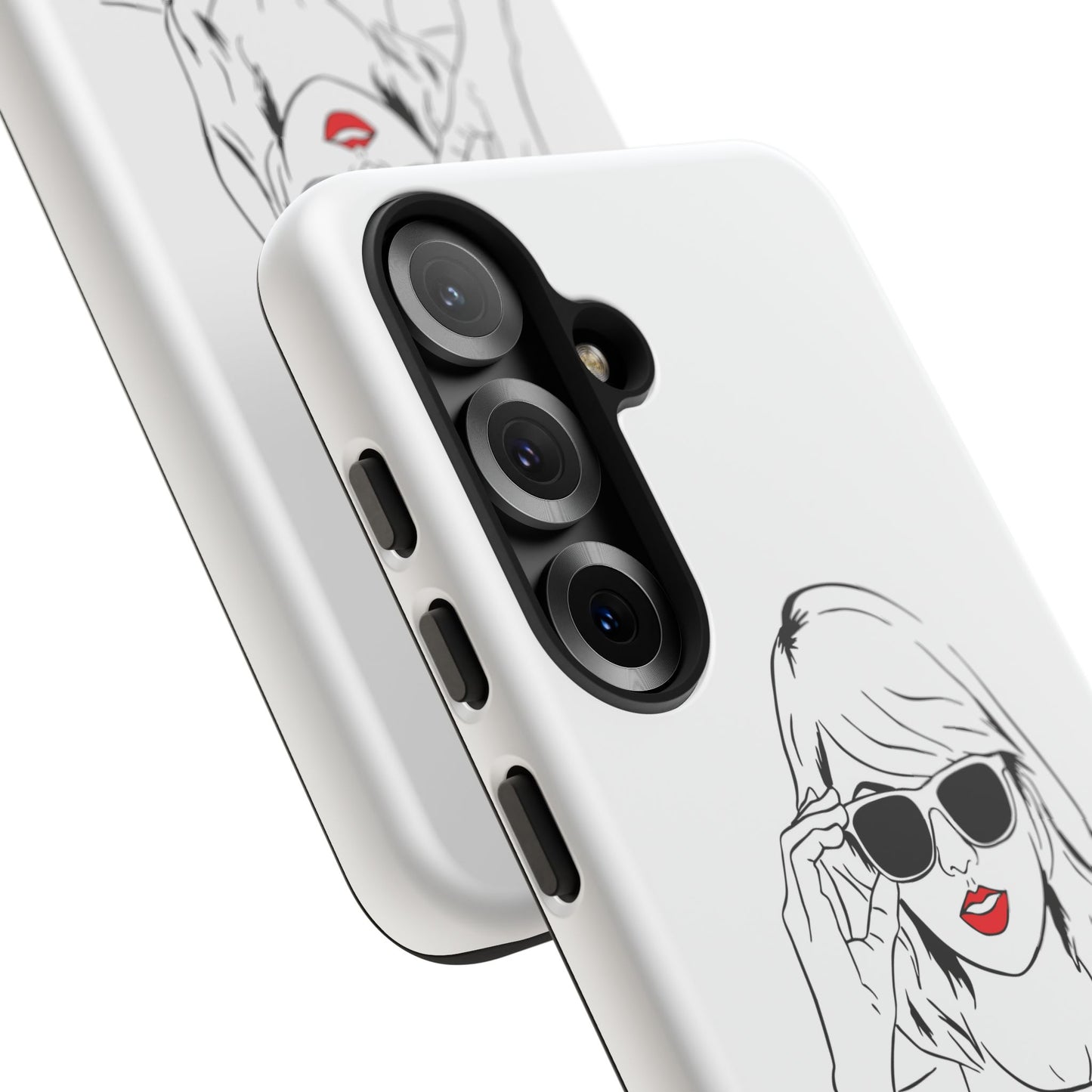 TAYLOR with RED LIPS - NEWER Phone Cases (CAN PERSONALIZE) - Tammy & Friends Travel