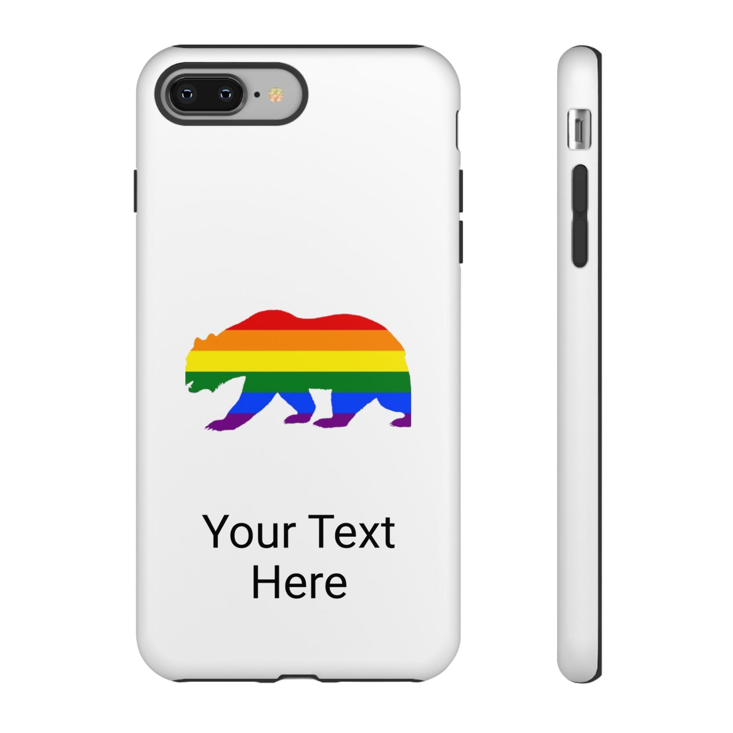 PRIDE BEAR Personalized Older Model Phone Cases - Tammy & Friends Travel