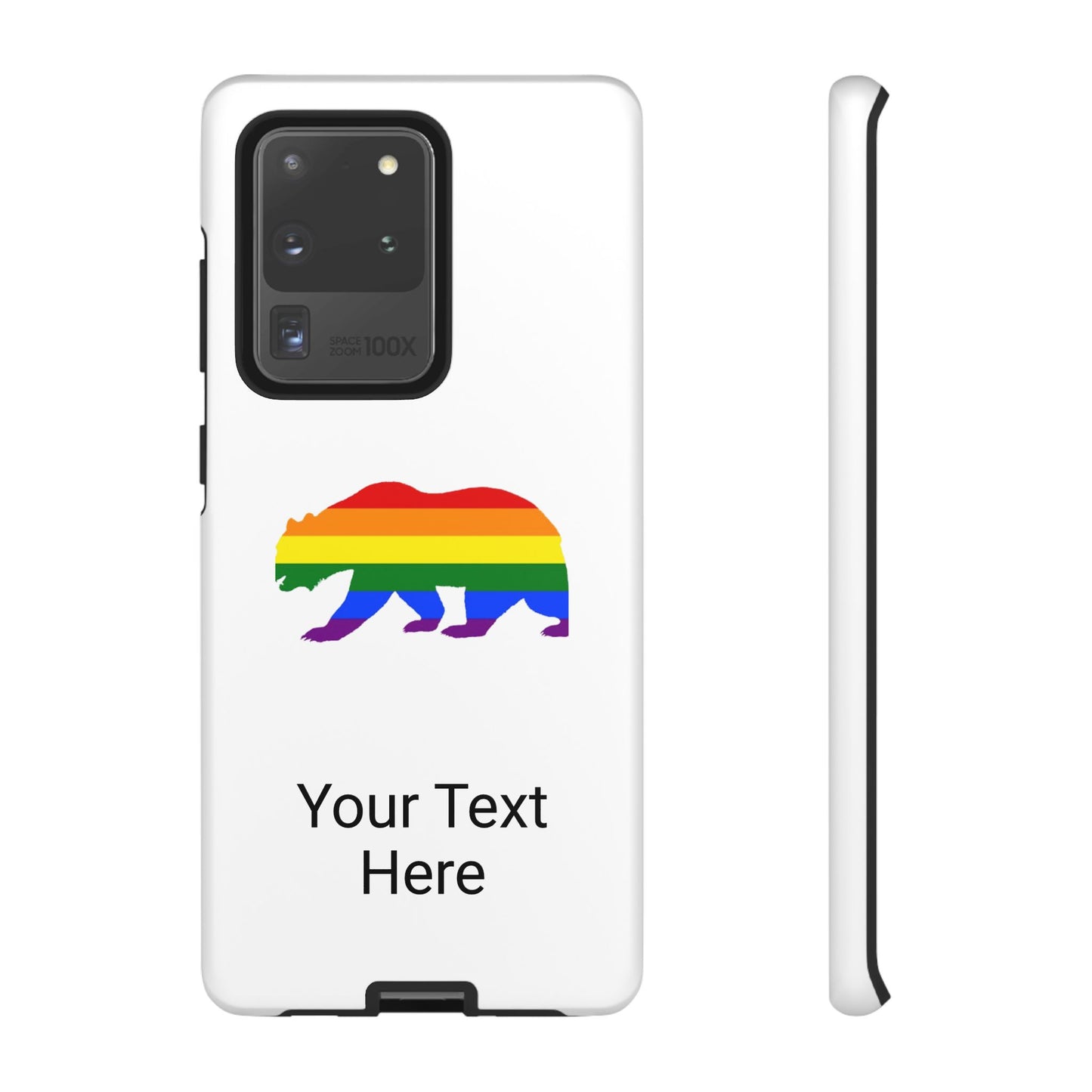 PRIDE BEAR Personalized Older Model Phone Cases - Tammy & Friends Travel
