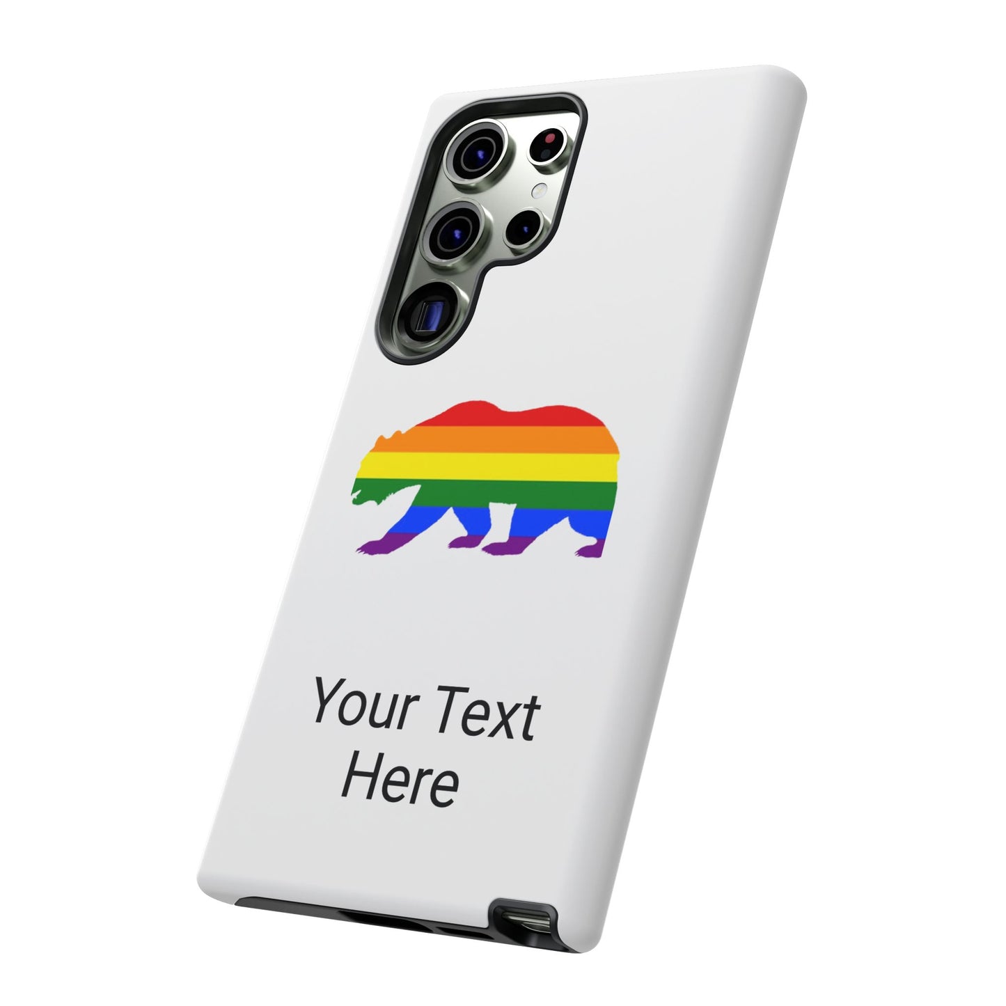 PRIDE BEAR Personalized Older Model Phone Cases - Tammy & Friends Travel