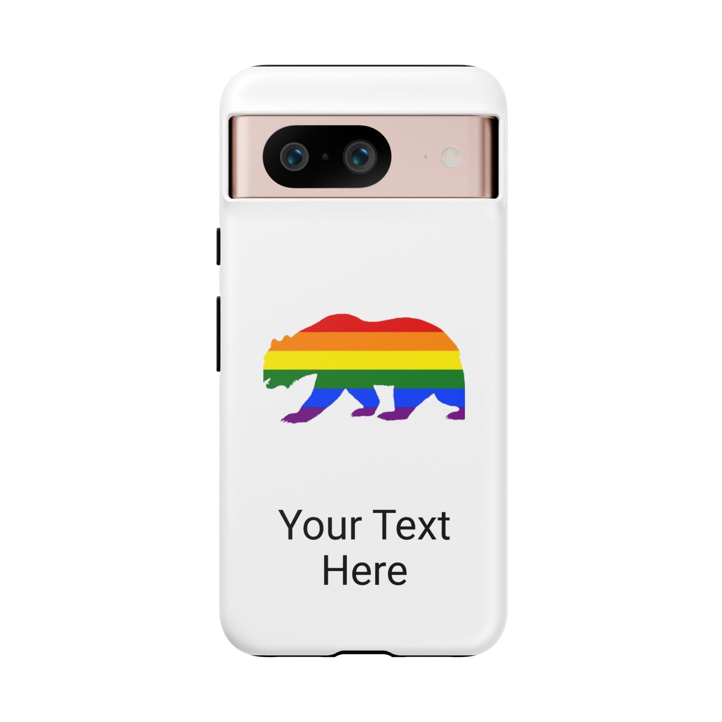PRIDE BEAR Personalized Older Model Phone Cases - Tammy & Friends Travel