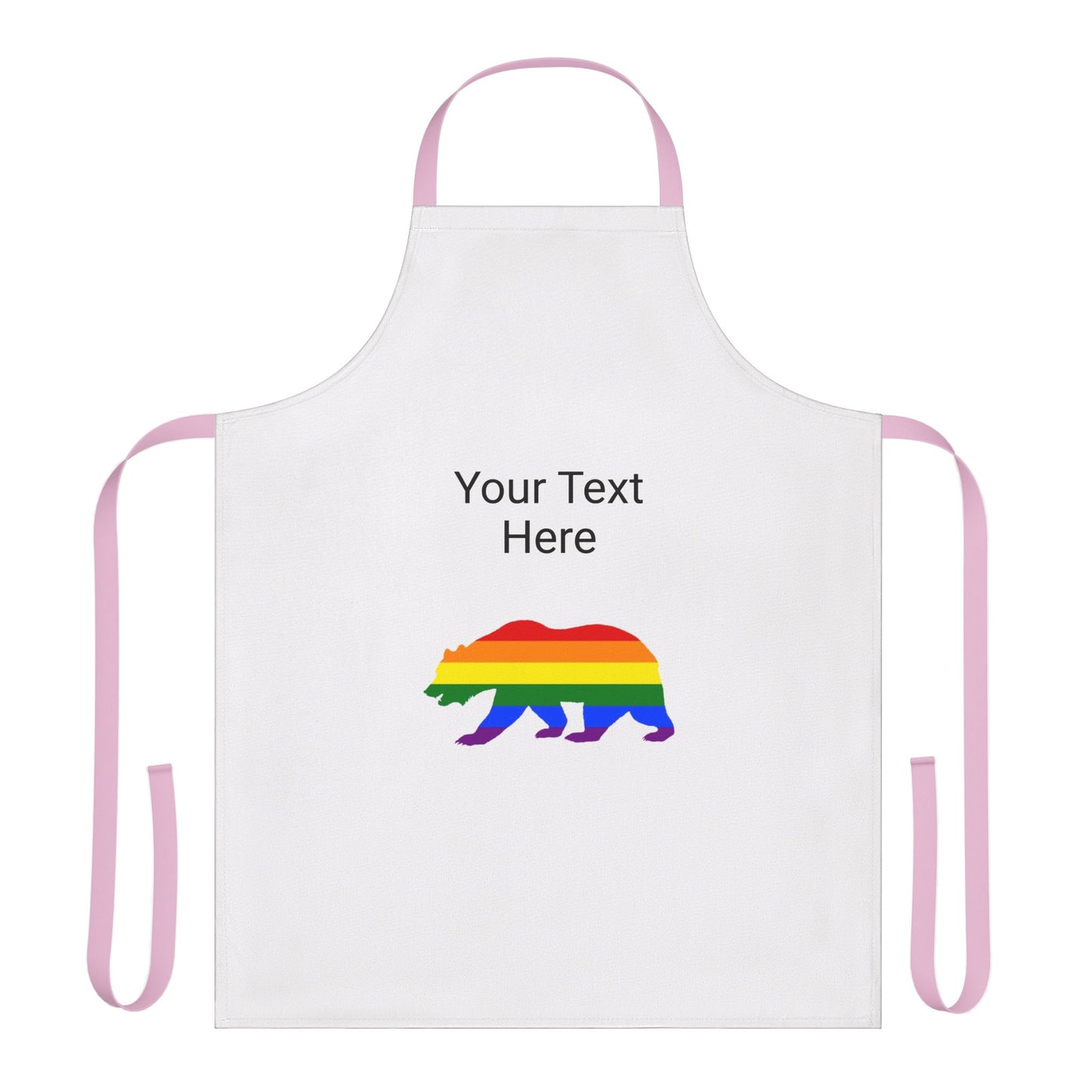 PRIDE BEAR - Pride Apron (CAN PERSONALIZE) - Tammy & Friends Travel