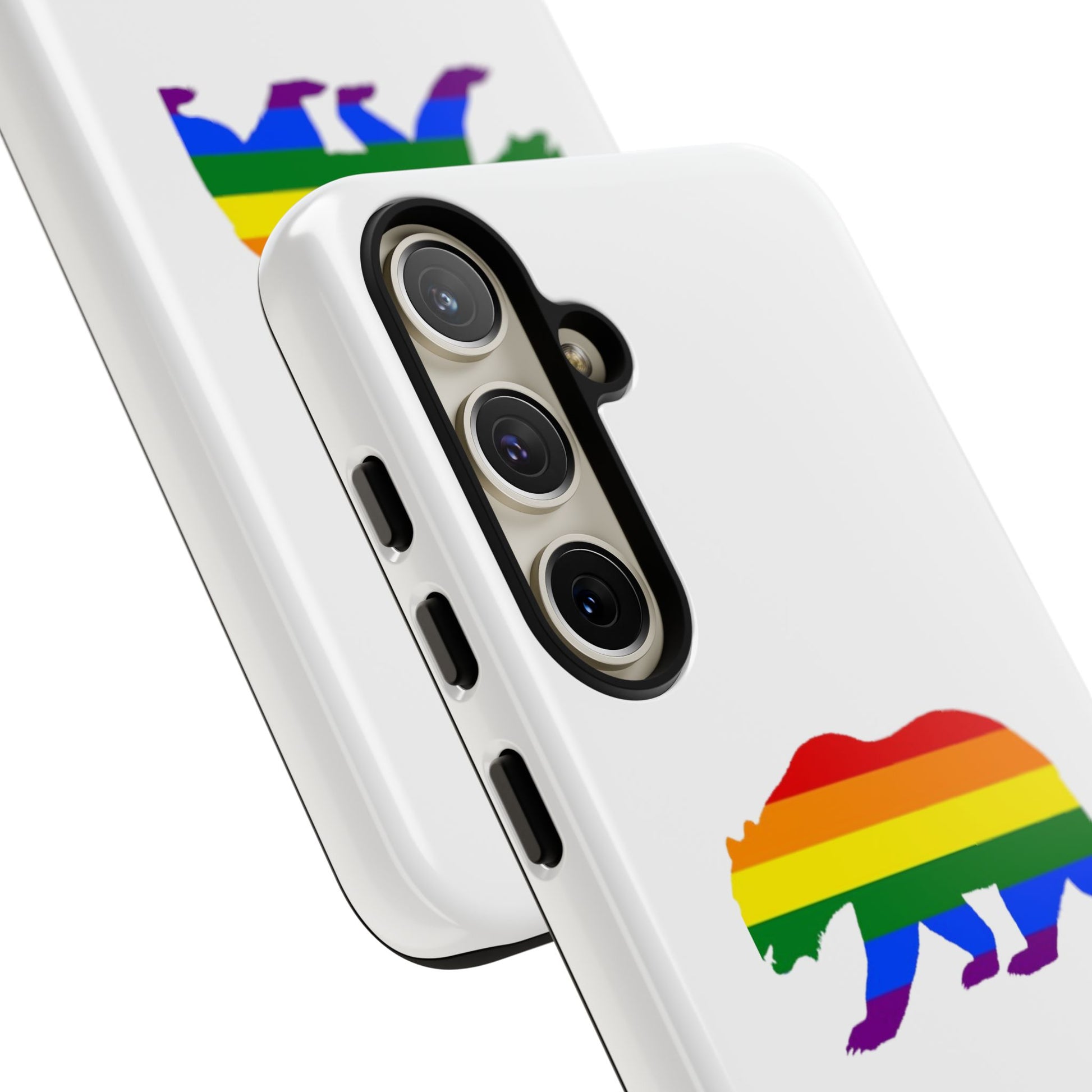 PRIDE BEAR Personalized Older Model Phone Cases - Tammy & Friends Travel
