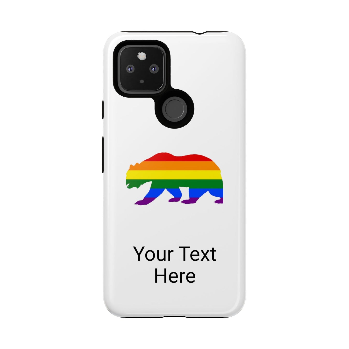 PRIDE BEAR Personalized Older Model Phone Cases - Tammy & Friends Travel