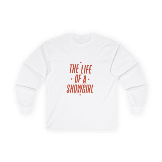 TAYLOR LIFE OF A SHOWGIRL- Unisex Long Sleeve T-Shirt Taylor Swift (NOT PERSONALIZED) - Tammy & Friends Travel