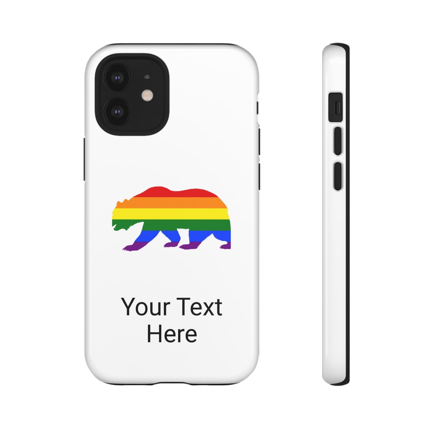 PRIDE BEAR Personalized Older Model Phone Cases - Tammy & Friends Travel