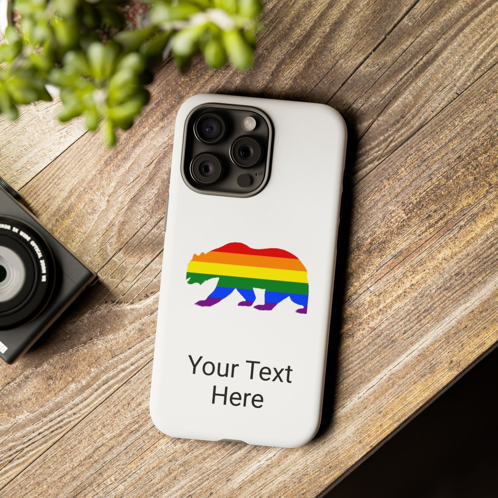 PRIDE BEAR - Phone Cases! NEWER models (NOT PERSONALIZED) - Tammy & Friends Travel